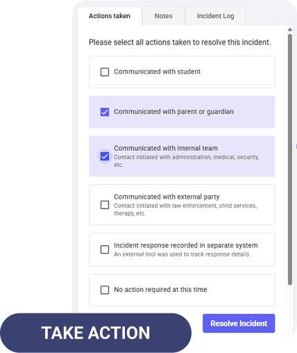 Take Action