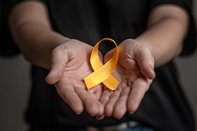Suicide Awareness Ribbon - Image Source: Adobe Stock