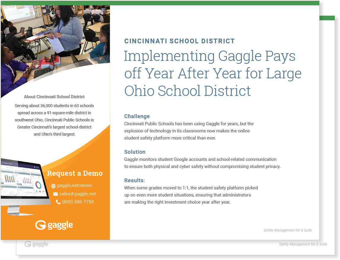 CASE STUDY- Cincinnati Public Schools