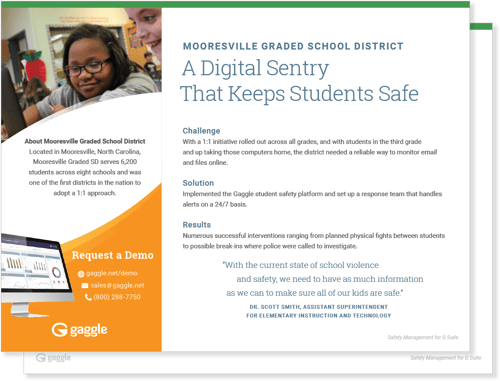 CASE STUDY - Mooresville Graded School District