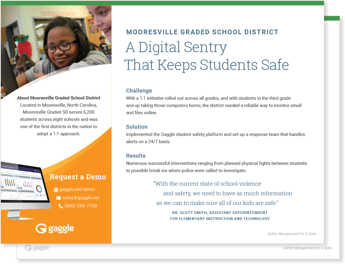 CASE STUDY - Mooresville Graded School District