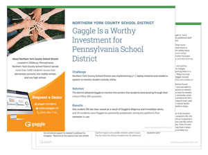 CASE STUDY - Northern York County School District