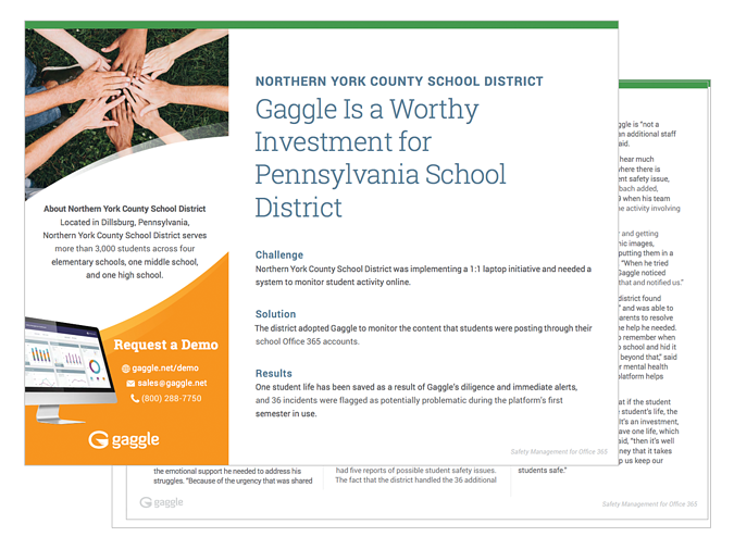 CASE STUDY - Northern York County School District
