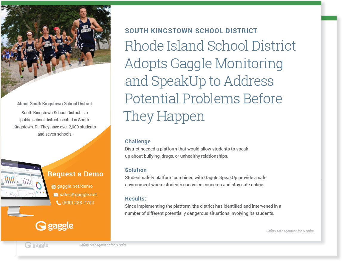 CASE STUDY- South Kingstown School District