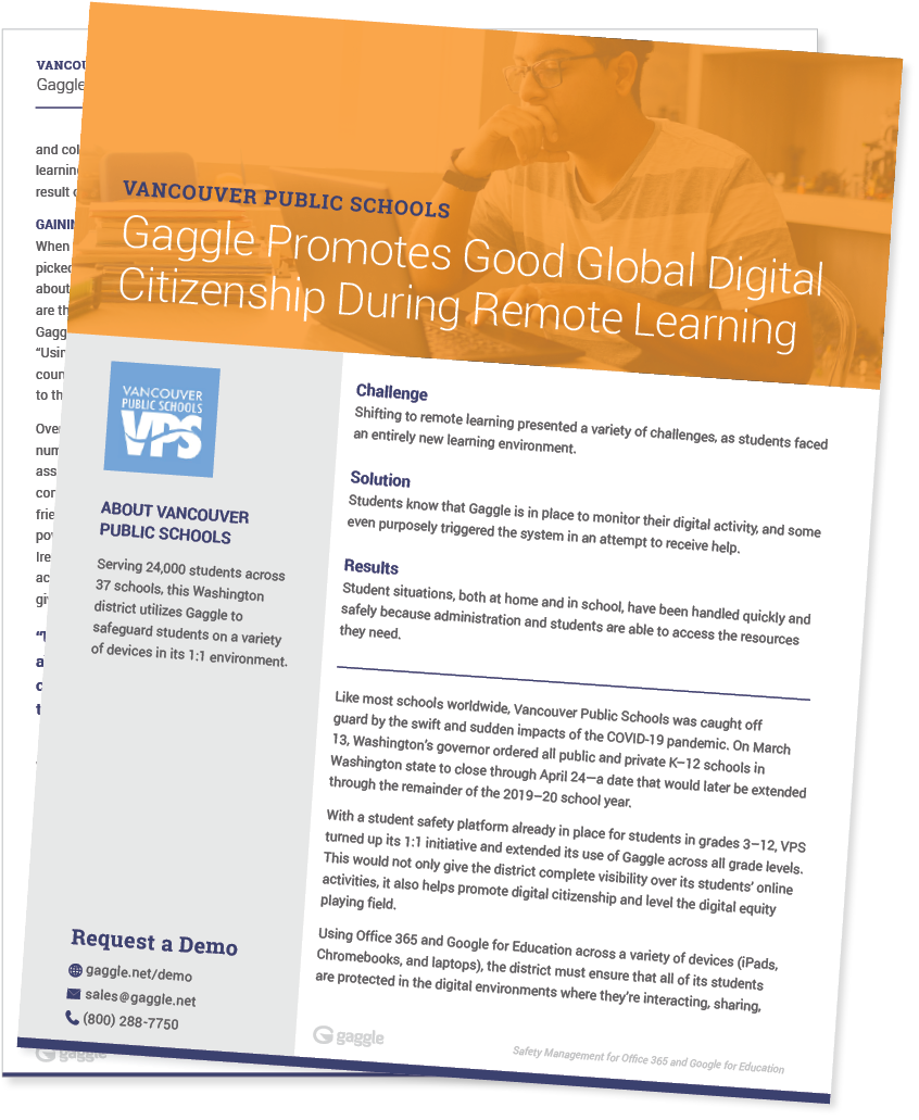 CASE STUDY - Vancouver Public Schools