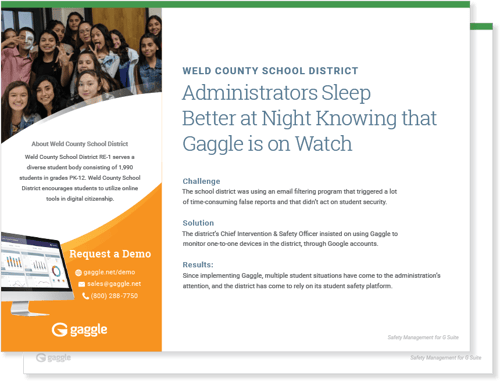 CASE STUDY - Weld County School District