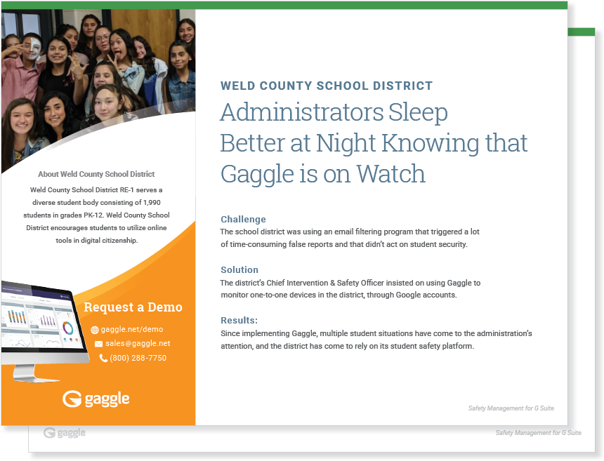 CASE STUDY - Weld County School District