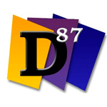 Bloomington 87 District logo