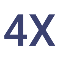 image of 4x