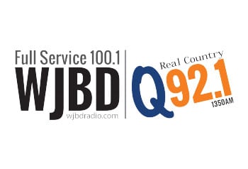 WJBD logo white background black-blue-orange font