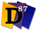 Bloomington 87 School District Logo