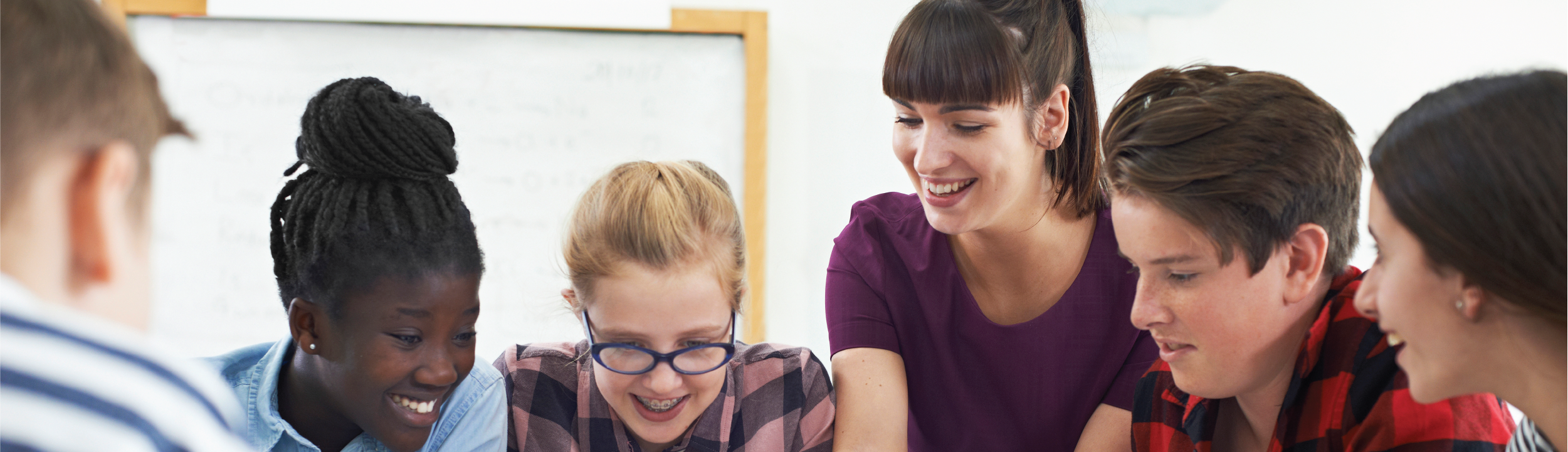 Students learning