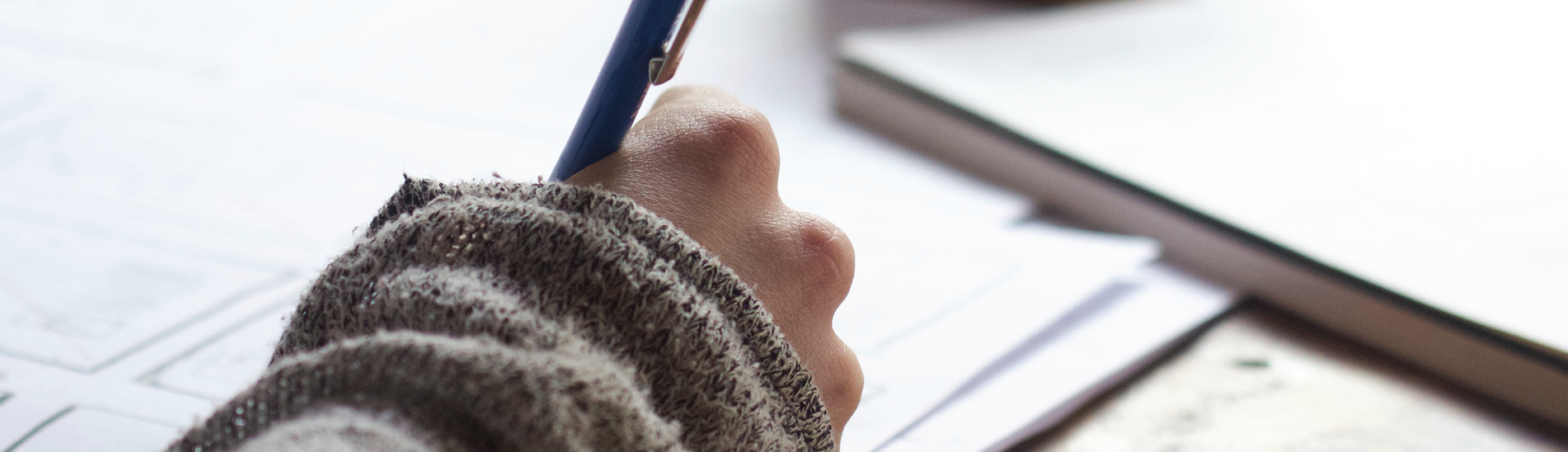 Student writing