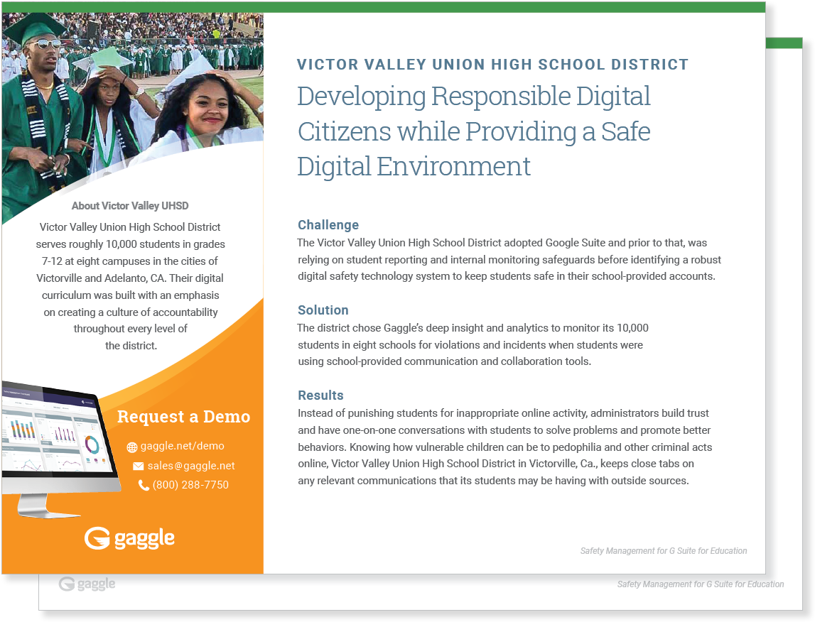 CASE STUDY- Victor Valley Union High School District