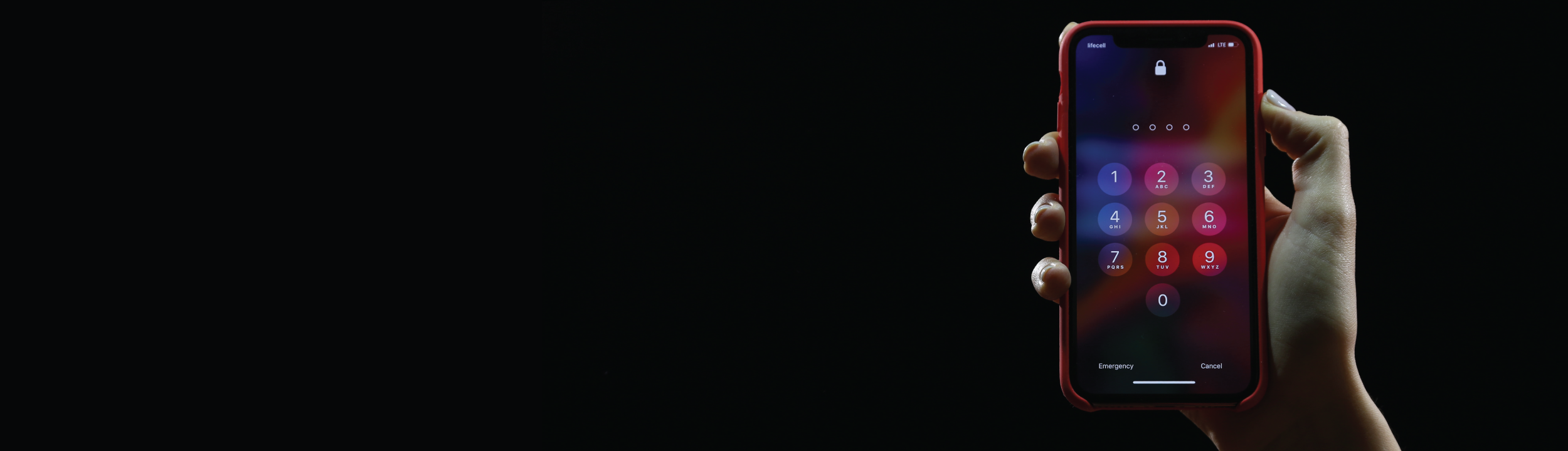 Phone lock data privacy